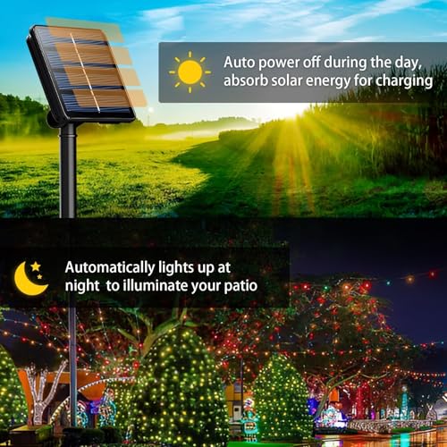 Solar String Lights Outdoor (2 Count)