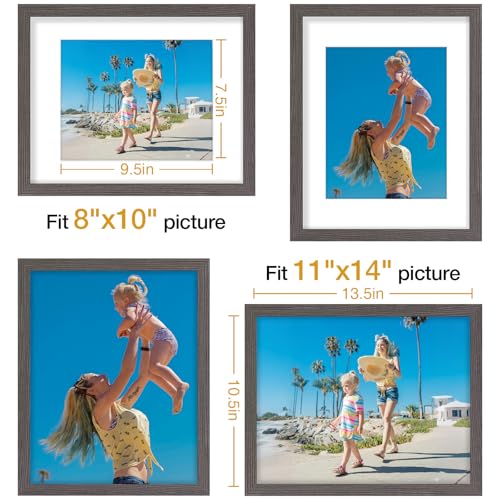 11x14 Picture Frames Set of 9 for Wall Mounting (9 Count)