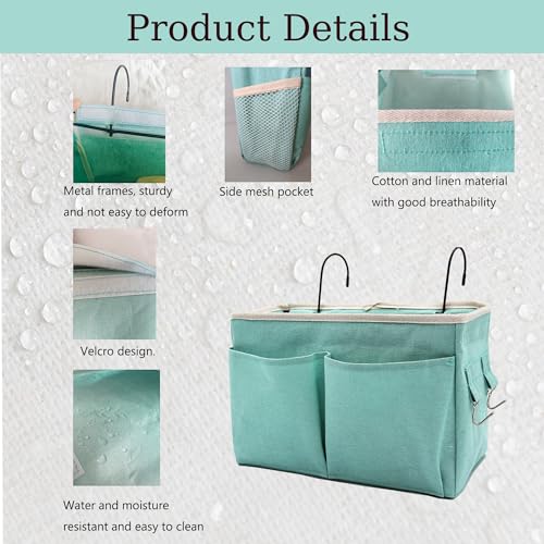 Bedside Caddy Bedside Hanging Storage Basket Multi (2 Count)