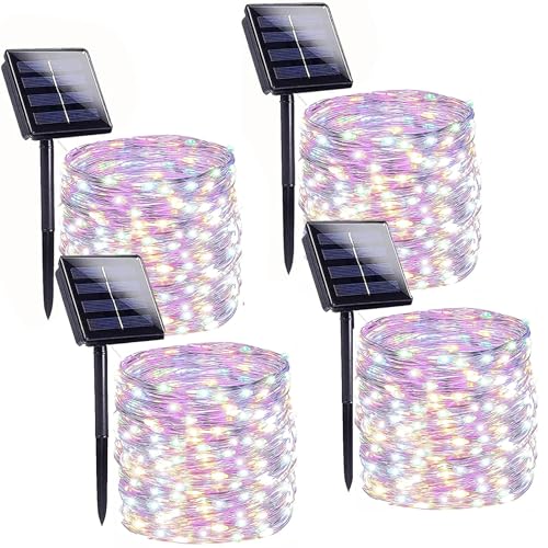 Solar String Lights Outdoor (4 Count)