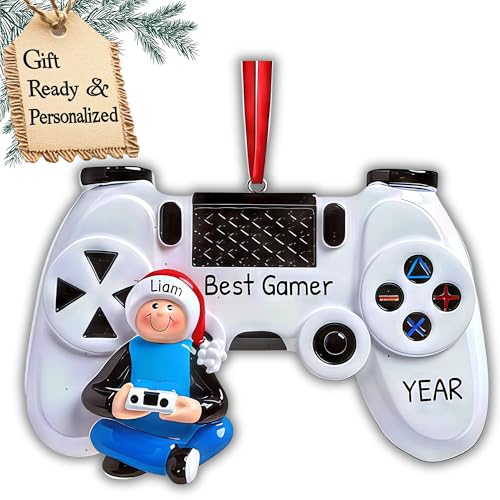 Personalized Video Game Ornaments