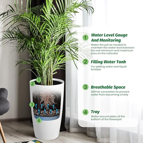22" Tall Planter Set of 2 (2 Count)