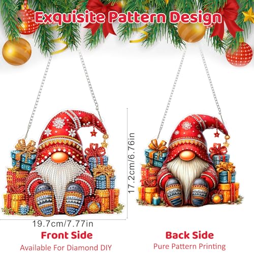 Gnomes Diamond Art Hanging Kits for Adult