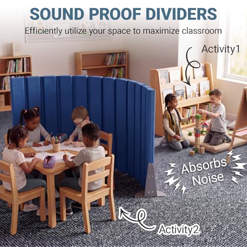 1 Pcs 30" X 6' Soundproof Room Divider Panel