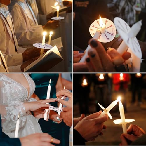 White Candles Set of 40 (12 Count)