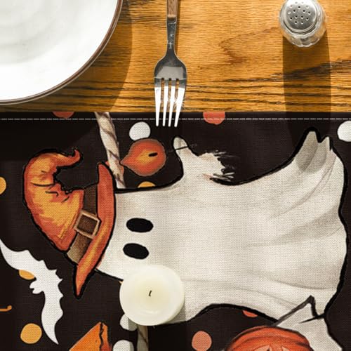 210 GSM Halloween Table Runner Home Party Decor 13x48 Inch
