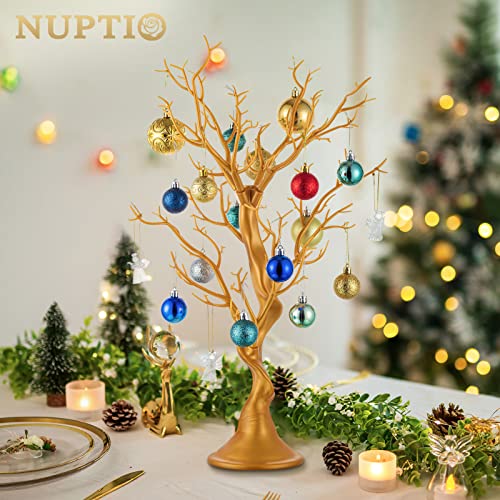 Gold Christmas Tree (2 Count)