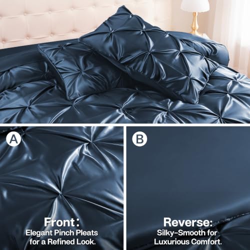 Satin Full Size Comforter Set