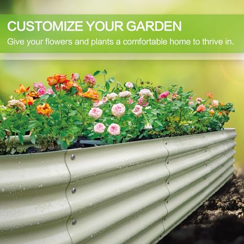 Gardmax Galvanized Raised Garden Bed