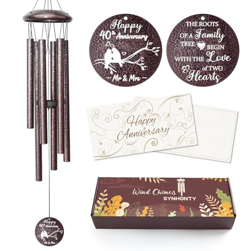 Anniversary Wind Chimes Gifts for Men Women