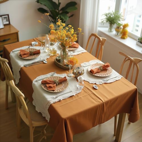 Fall Tablecloth Rectangular 60 x 84 Inch