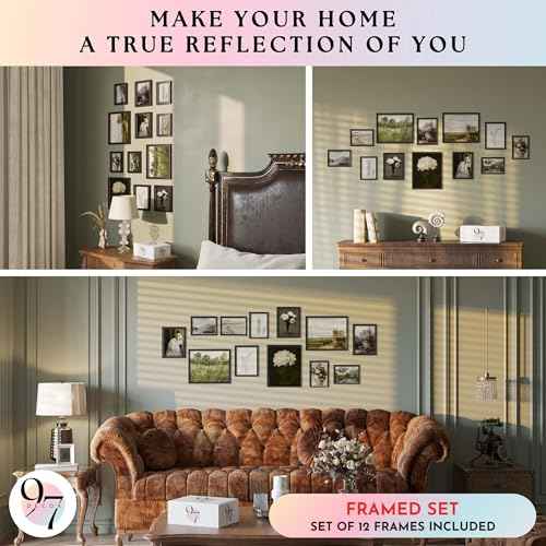 Moody Vintage Wall Art (12 Count)