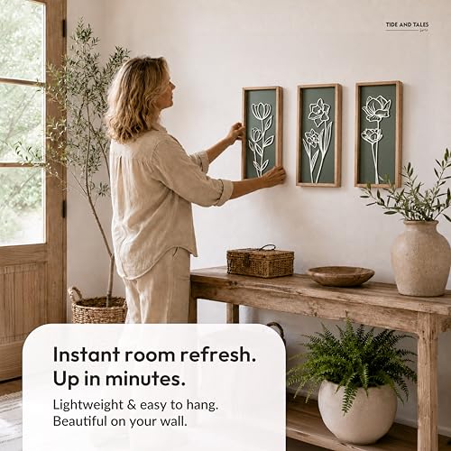 3d Green Wall Art
