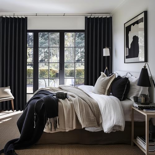 Blackout Curtains 108 Inches Long (2 Count)