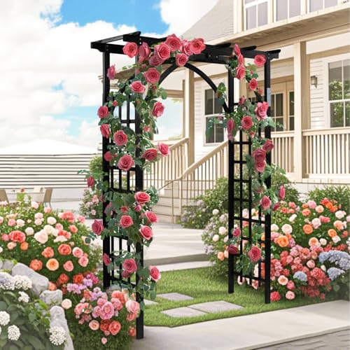 85in Wooden Arbor Garden Arch