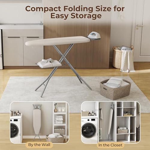 Ironing Board with Iron Rest