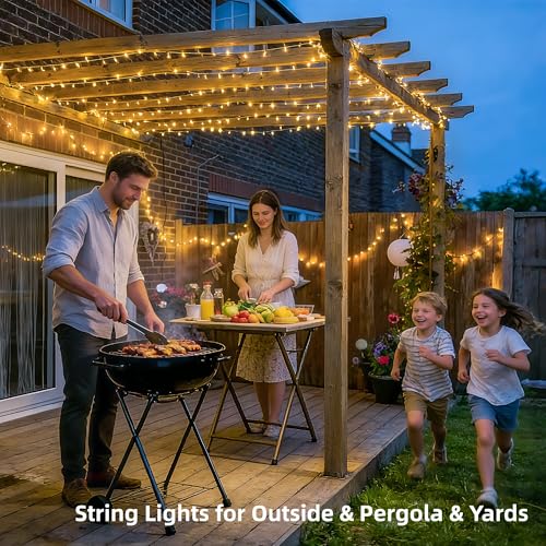 168Ft String Lights Outdoor Waterproof (168 Foot)