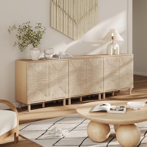 Beacon Boho Accent Cabinet with Doors