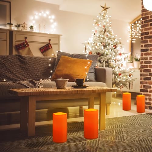 8" x 4" Large Outdoor Flameless Candles