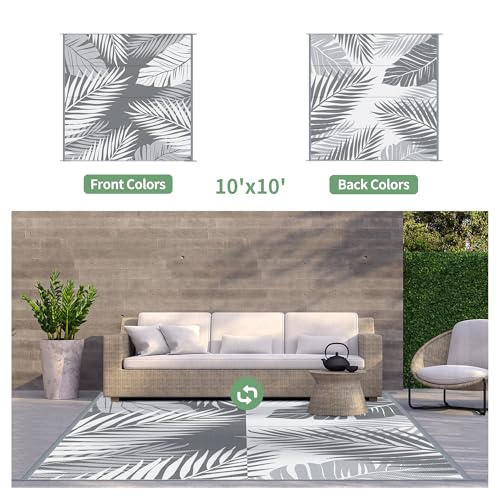 Outdoor Rug Waterproof Plastic Rugs for Patio