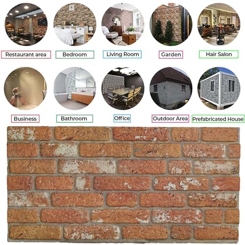 3D Wall Panels Brick Effect