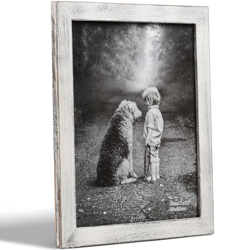 Distressed White 11x14 Picture Frame (2 Count)