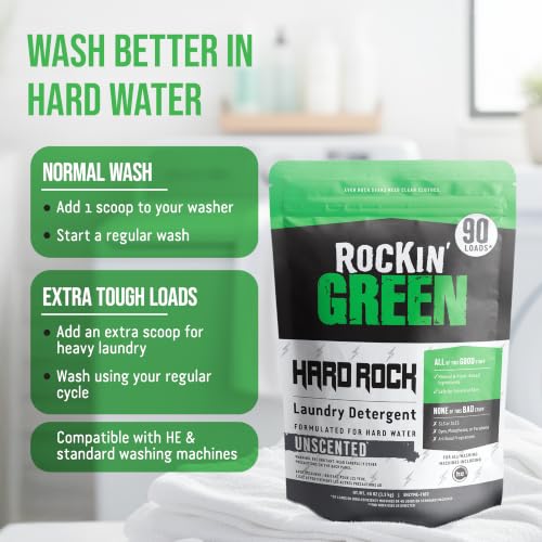Hard Water Laundry Detergent (45 Ounce)