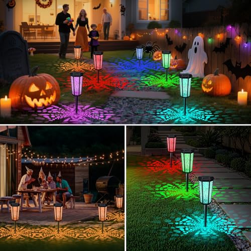 4 Pack Solar Pathway Landscape Lights (4 Count)