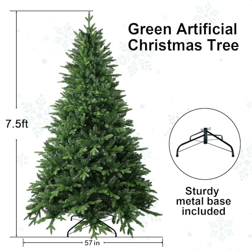7.5FT Unlit Artificial Christmas Tree