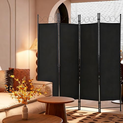 4 Panel Folding Room Divider (4 Count)