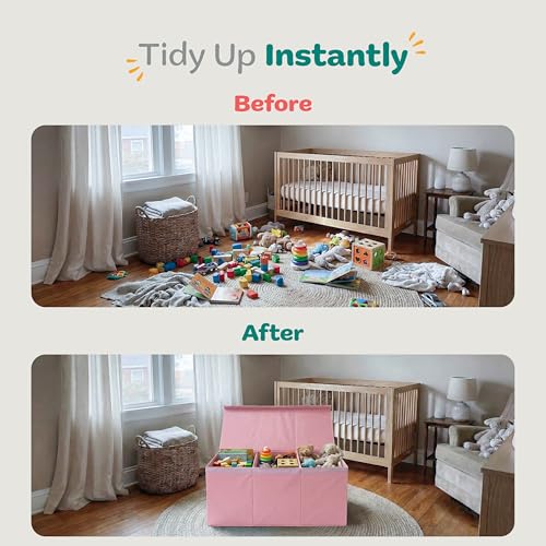 Extra Large Toy Storage Organizer with Lid