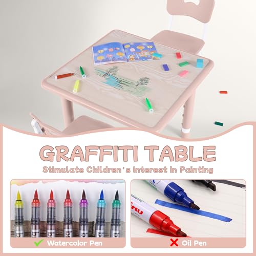 Toddler Table and Chair Set (3 Count)