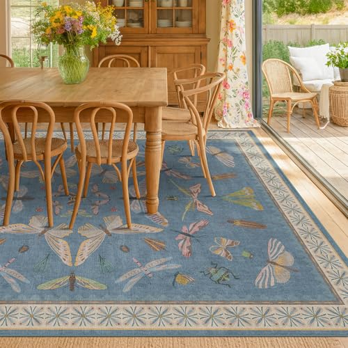 Washable Living Room Rug 8x10 (80 Sq Ft)