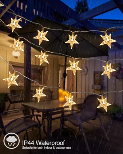 Star String Lights Plug in