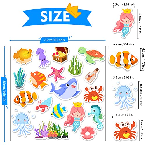Sea Animals Gel Clings for Kids