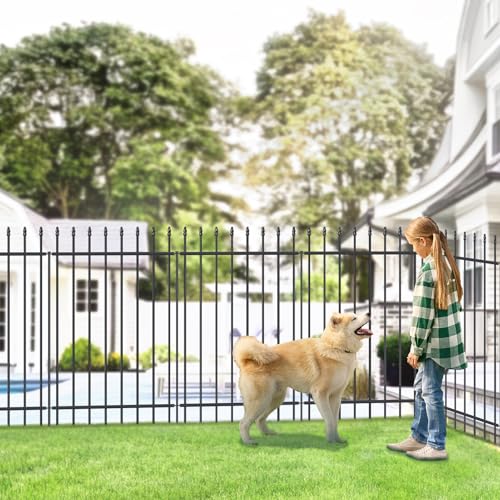 Decorative Metal Garden Fence 42" x 11.5'