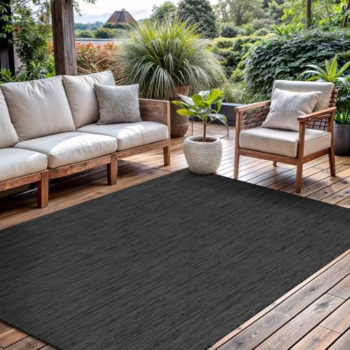 Outdoor Rug 8x10 Modern Area Rugs for Indoor and Outdoor Patios and Porches