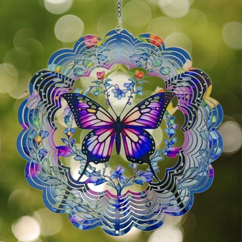 Wind Spinners Outdoor Butterfly