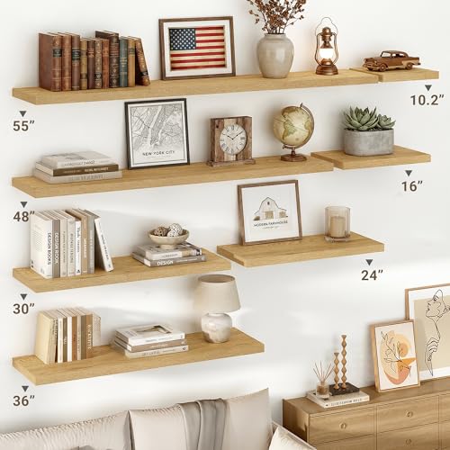 10" Deep Floating Shelves (2 Count)