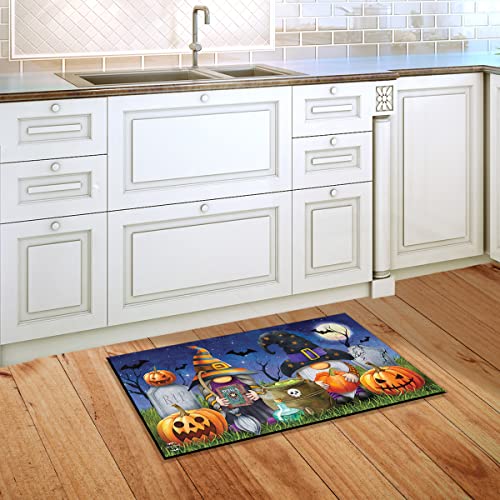 Doormat 30x18 Indoor Outdoor Halloween Gnomes for Halloween Doormat (3.75 Sq Ft)