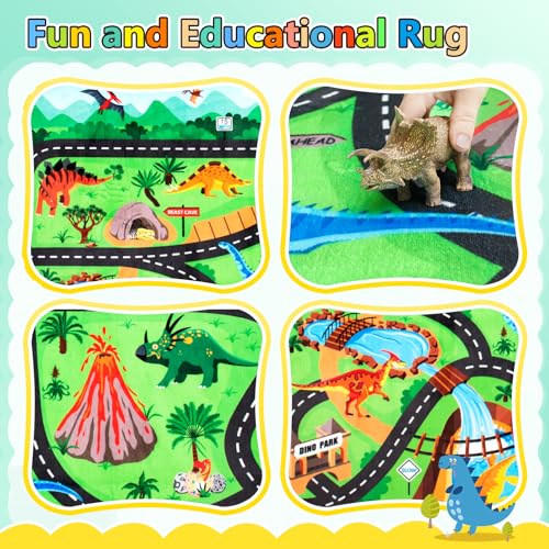 Kids Dinosaur Playmat Rug