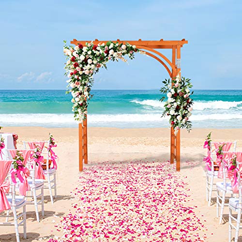 85in Wooden Arbor Garden Arch
