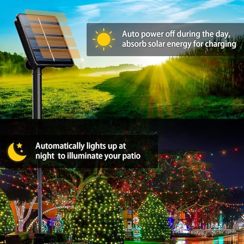 Solar String Lights Outdoor (4 Count)