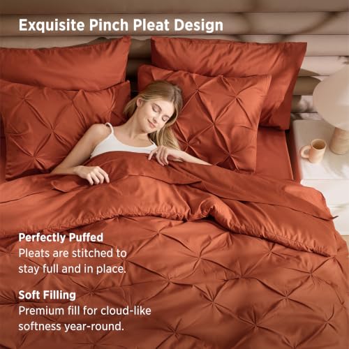 7pc California King Comforter Set & Sheets
