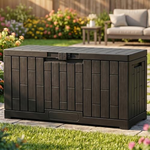 60 Gallon Resin Deck Box