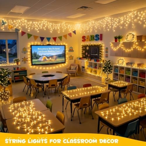 168Ft String Lights Outdoor Waterproof (168 Foot)