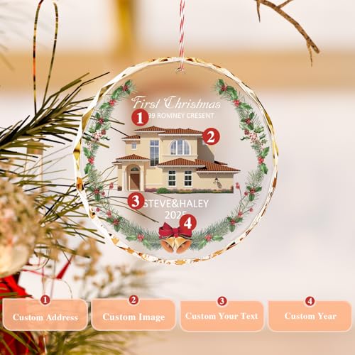 First Christmas in New Home Ornaments 2025