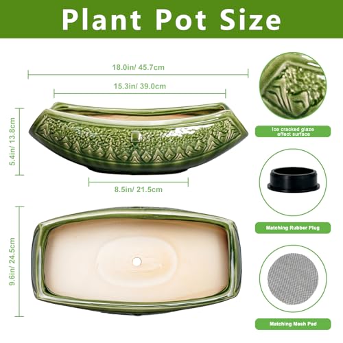 Bonsai Planter 18 Inch