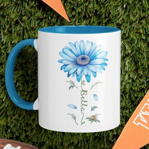 Adorable Gerbera Daisy Flower Mug