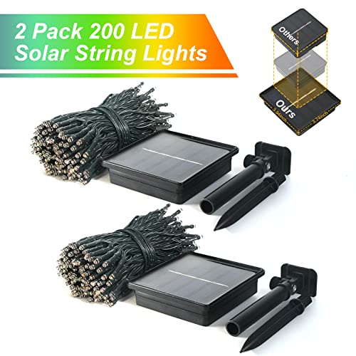 2 Pack Solar Christmas Lights (2 Count)
